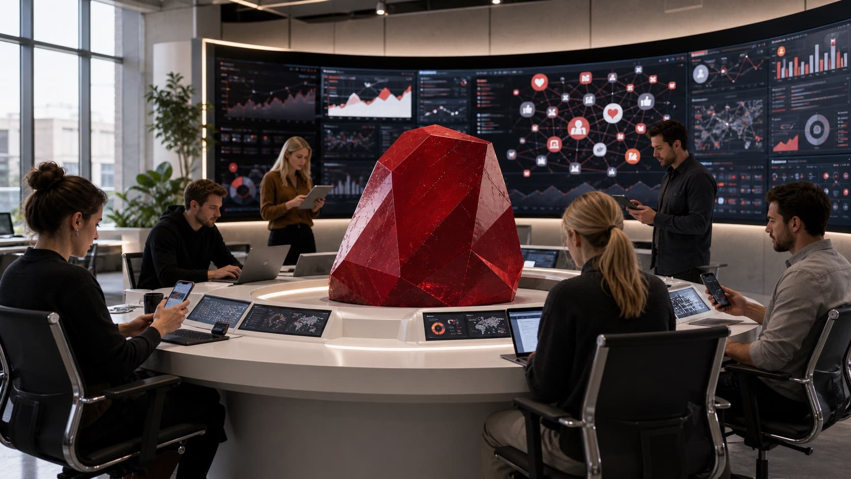 redstone social listening room